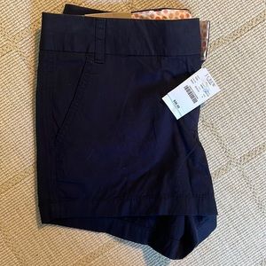 J.Crew Navy Chino Shorts, size 4